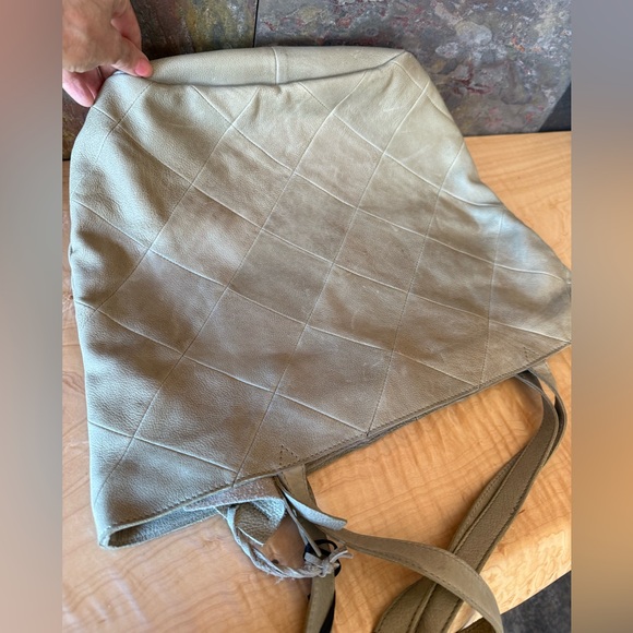 NWOT Latico Rudi Tote, pistachio color is darker, see pic 3 for real color - Picture 12 of 12